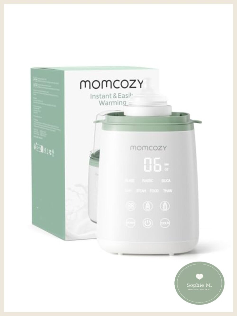 Bottle Warmer for Baby, Fast Heating Breastmilk for All Bottles